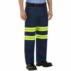 Men's Red Kap Enhanced Visibility Relaxed-Fit Jeans