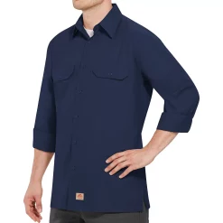 Men's Red Kap Classic-Fit Ripstop Work Shirt