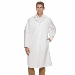 Men's Red Kap Gripper-Front Butcher Frock