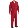 Men's Red Kap Zip-Front Cotton Coverall -Tommy Hilfiger Shop 3711718 Red