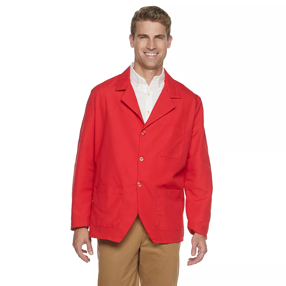 Men's Red Kap Notch-Collar Lapel Counter Coat 5 Men's Red Kap Notch-Collar Lapel Counter Coat - Image 3