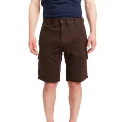 Men's Smith's Workwear 11-inch Relaxed-Fit Stretch Duck Canvas Cargo Shorts