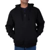 Men's Smith's Workwear Sherpa-Lined Fleece Jacket -Tommy Hilfiger Shop 4015823 Black