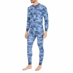 Men's Smith's Workwear 2-piece Thermal Set -Tommy Hilfiger Shop 4015824 Denim Camo