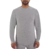 Men's Smith's Workwear Performance Crewneck Underwear Tee -Tommy Hilfiger Shop 4813232 Heather Grey