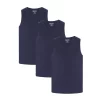 Men's Smith's Workwear 3-pack Regular-Fit Quick-Dry Tanks -Tommy Hilfiger Shop 4982040 Dark Navy