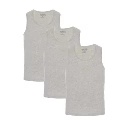Men's Smith's Workwear 3-pack Regular-Fit Quick-Dry Tanks -Tommy Hilfiger Shop 4982040 Grey Heather