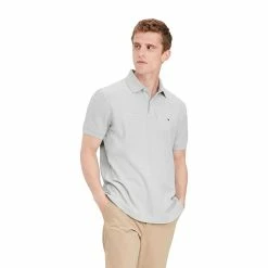 Men's Tommy Hilfiger Justin Polo 17 Men's Tommy Hilfiger Justin Polo -Tommy Hilfiger Shop 5106509 Grey Heather