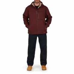Men's Smith's Workwear Sherpa-Lined Hooded Thermal Shirt Jacket -Tommy Hilfiger Shop 5156348 ALT4