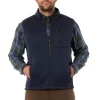 Men's Smith's Workwear Sherpa-Lined Sweater Fleece Vest 1 Men's Smith's Workwear Sherpa-Lined Sweater Fleece Vest -Tommy Hilfiger Shop 5156715 Slate Blue Heather
