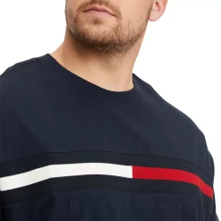 Men's Big & Tall Tommy Hilfiger Tino Logo Tee -Tommy Hilfiger Shop 5218645 ALT2