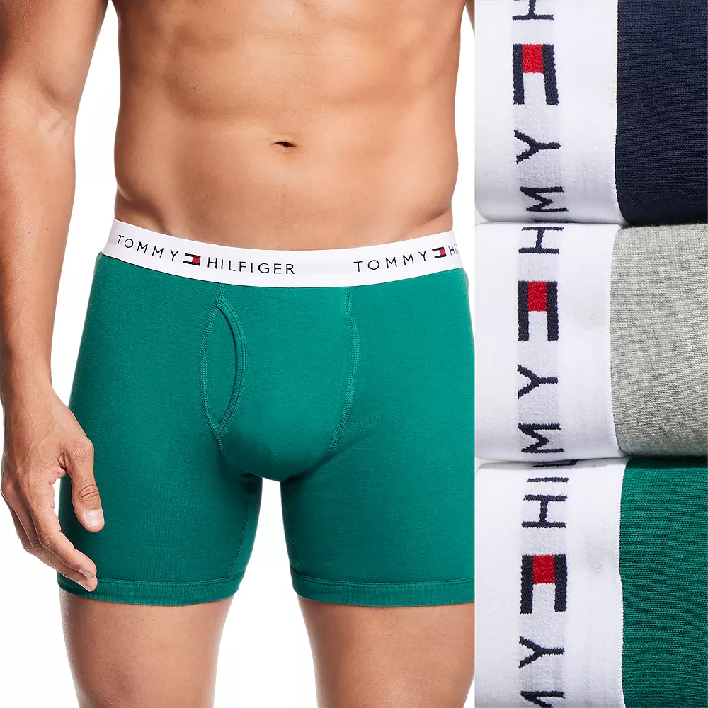 Men's Tommy Hilfiger 3-pack Cotton Classic Boxer Briefs 7 Men's Tommy Hilfiger 3-pack Cotton Classic Boxer Briefs - Image 5
