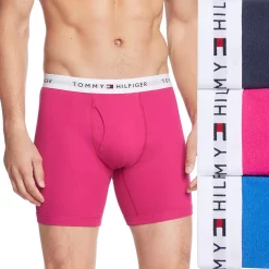 Men's Tommy Hilfiger 3-pack Cotton Classic Boxer Briefs 21 Men's Tommy Hilfiger 3-pack Cotton Classic Boxer Briefs -Tommy Hilfiger Shop 5297437 Magenta