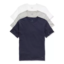 Men's Tommy Hilfiger 3-pack Cotton Classic Crew Neck T-Shirt with Moisture Wicking