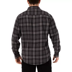 Men's Smith's Workwear Regular-Fit Plaid Two-Pocket Flannel Button-Down Shirt 18 Men's Smith's Workwear Regular-Fit Plaid Two-Pocket Flannel Button-Down Shirt -Tommy Hilfiger Shop 5496892 ALT