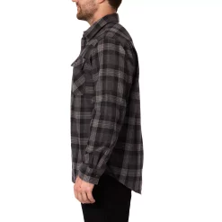 Men's Smith's Workwear Regular-Fit Plaid Two-Pocket Flannel Button-Down Shirt 20 Men's Smith's Workwear Regular-Fit Plaid Two-Pocket Flannel Button-Down Shirt -Tommy Hilfiger Shop 5496892 ALT3