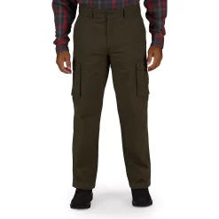 Men's Smith's Workwear Relaxed-Fit Stretch Canvas Cargo Pants -Tommy Hilfiger Shop 5496982 Black Olive