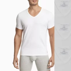Men's Tommy Hilfiger Stretch 3-Pack V-Neck Tees