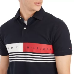 Men's Tommy Hilfiger Lucas Chest-Stripe Polo -Tommy Hilfiger Shop 5709371 ALT2