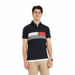 Men's Tommy Hilfiger Lucas Chest-Stripe Polo