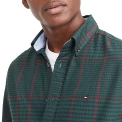 Men's Tommy Hilfiger Bennett Tartan Plaid Button-Down Shirt -Tommy Hilfiger Shop 5710224 ALT3