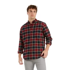 Men's Tommy Hilfiger Bennett Tartan Plaid Button-Down Shirt -Tommy Hilfiger Shop 5710224 Rouge