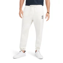 Men's Tommy Hilfiger Heritage Monogram Jogger Pants -Tommy Hilfiger Shop 5715029 White Suede