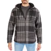 Men's Smith's Workwear Butter-Sherpa Lined Plaid Hooded Jacket 1 Men's Smith's Workwear Butter-Sherpa Lined Plaid Hooded Jacket -Tommy Hilfiger Shop 5869374 Storm Gray